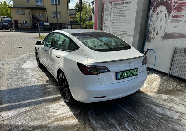 Tesla Model 3 cena 180000 przebieg: 29500, rok produkcji 2022 z Zielonka małe 277